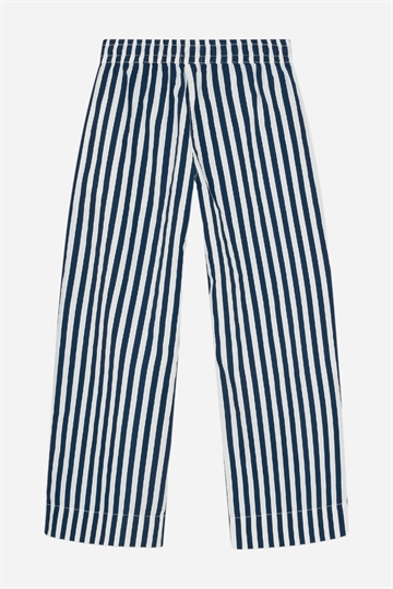 Mads Nørgaard Sacky Pipa Pants - Vit Alyssum / Saragasso